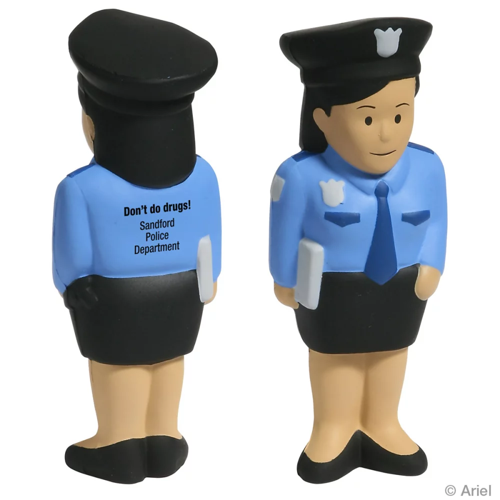 Soulage-stress Femme Policier