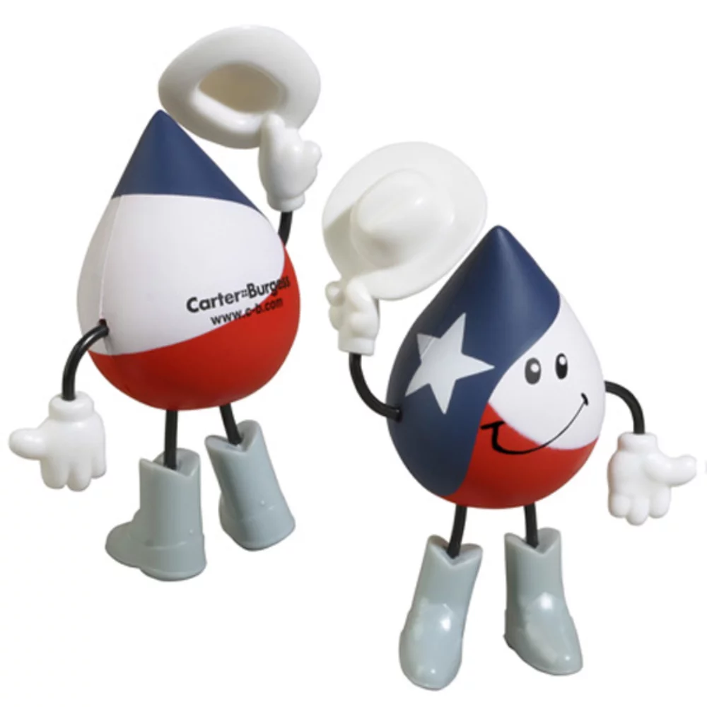 Figurine anti-stress du Texas