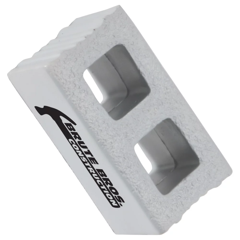Soulage-stress en forme de bloc de ciment