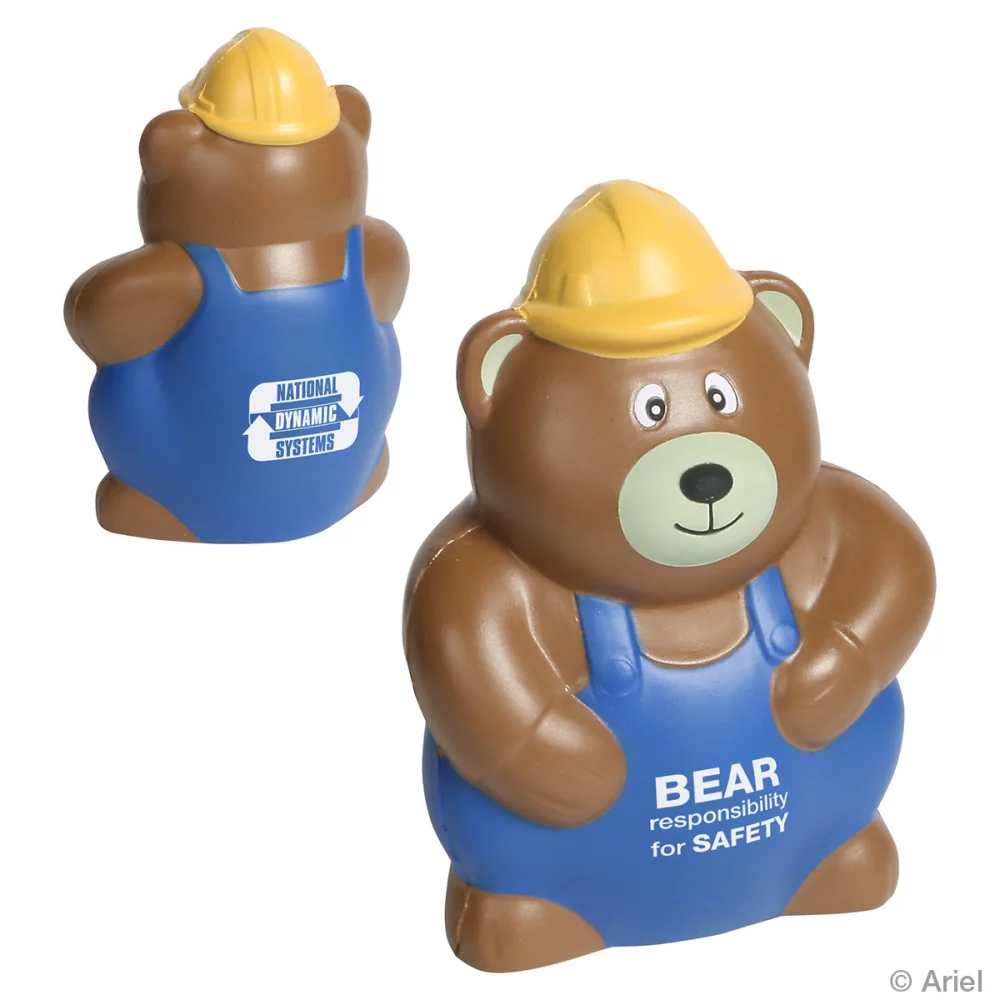 Ouvrier de la construction Ours anti-stress
