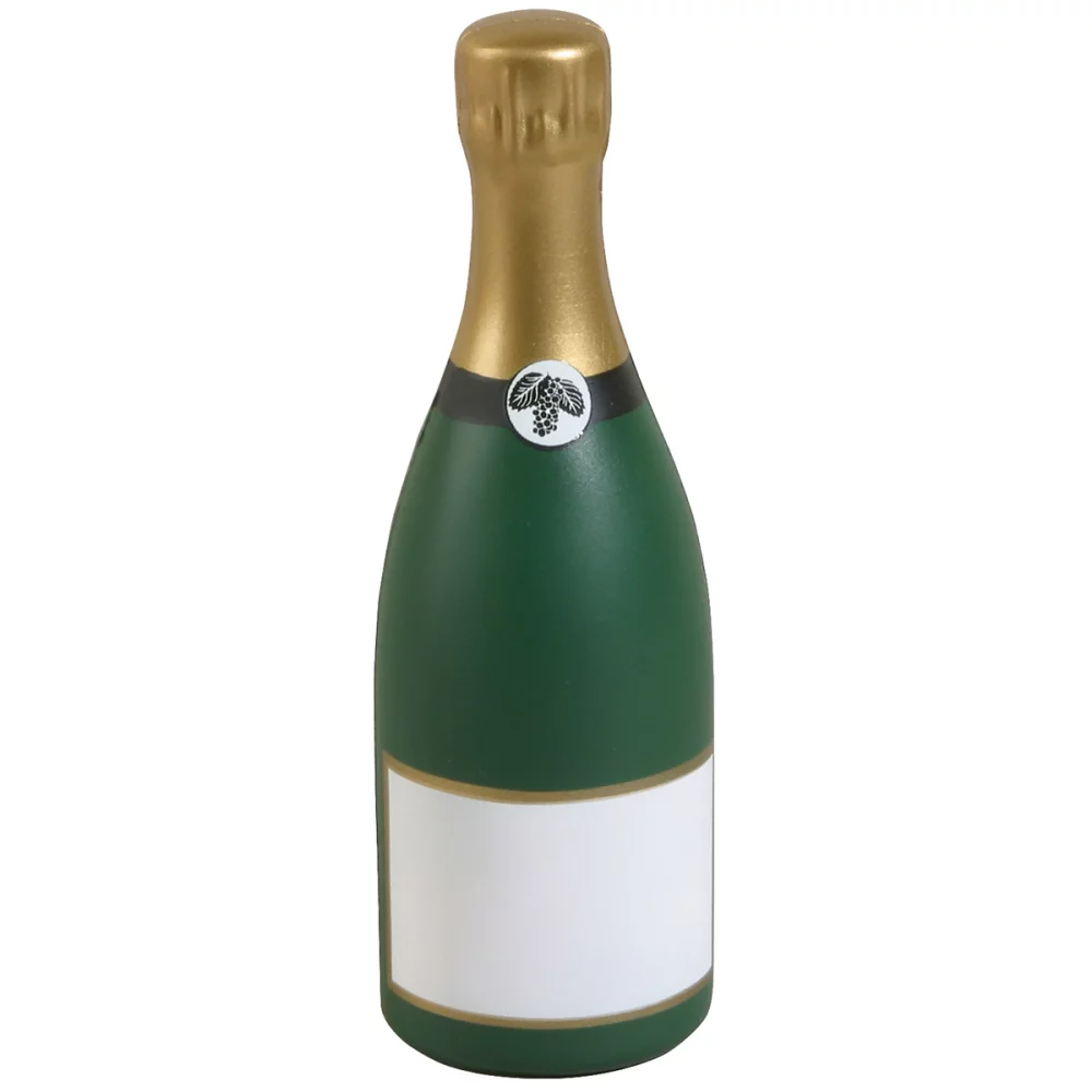 Relaxant anti-stress en forme de bouteille de champagne