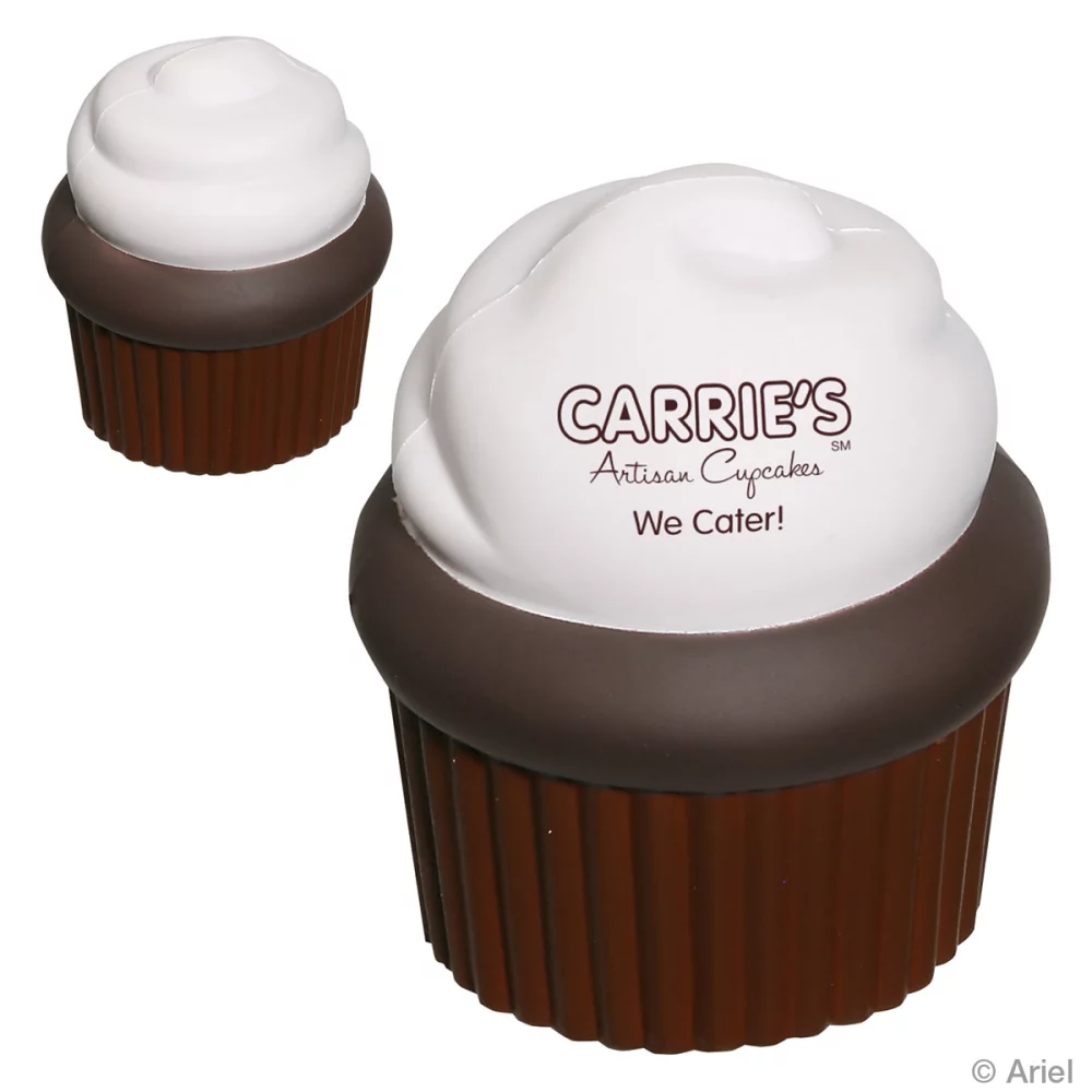 Soulage-stress en forme de cupcake