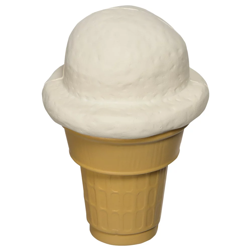 Soulage-stress en forme de cornet de crème glacée