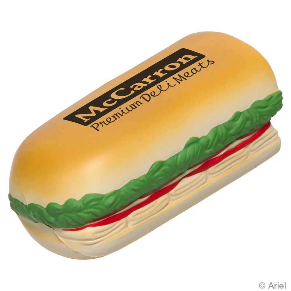 Soulageur de stress pour sandwich sous-marin