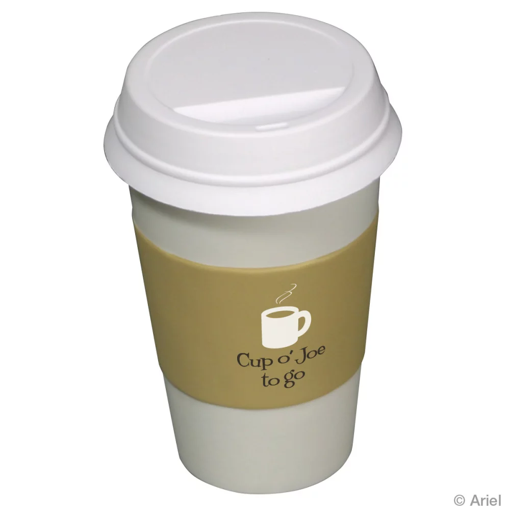 Soulageur de stress en forme de gobelet de café à emporter