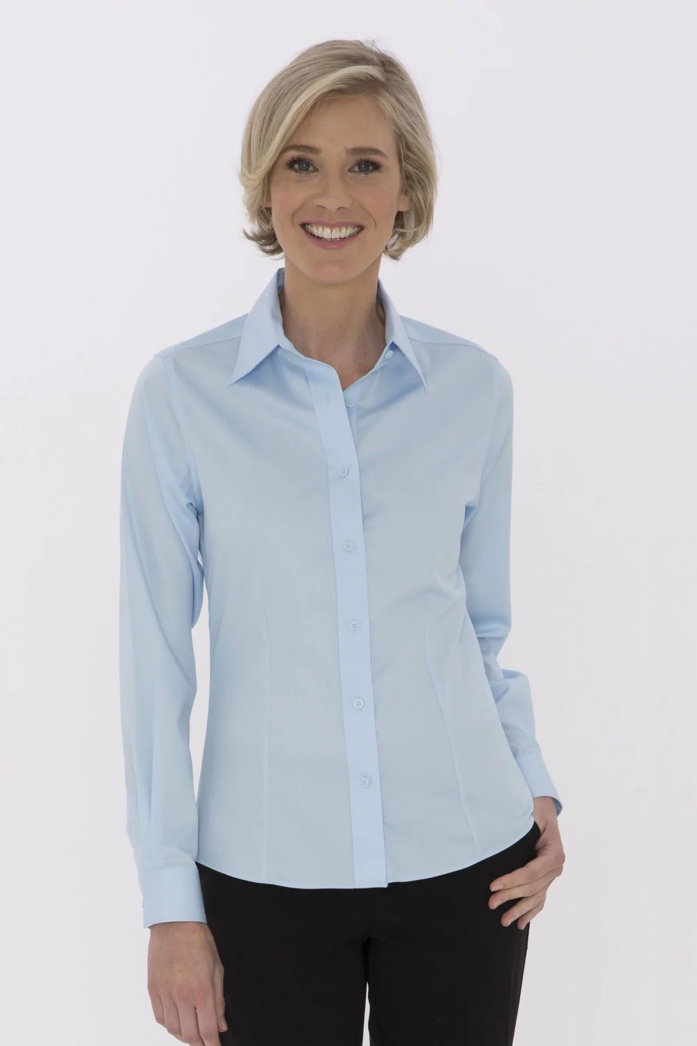 Coal Harbour® Non-Iron 100% Cotton Twill Ladies' Shirt