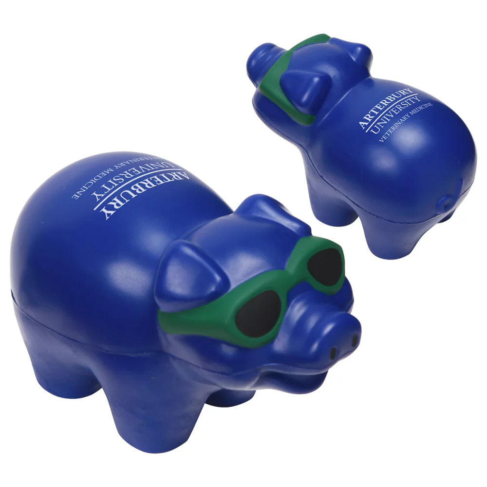 Soulagement du stress du cochon cool