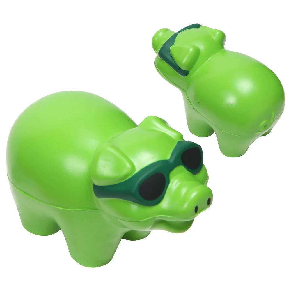 Soulagement du stress du cochon cool