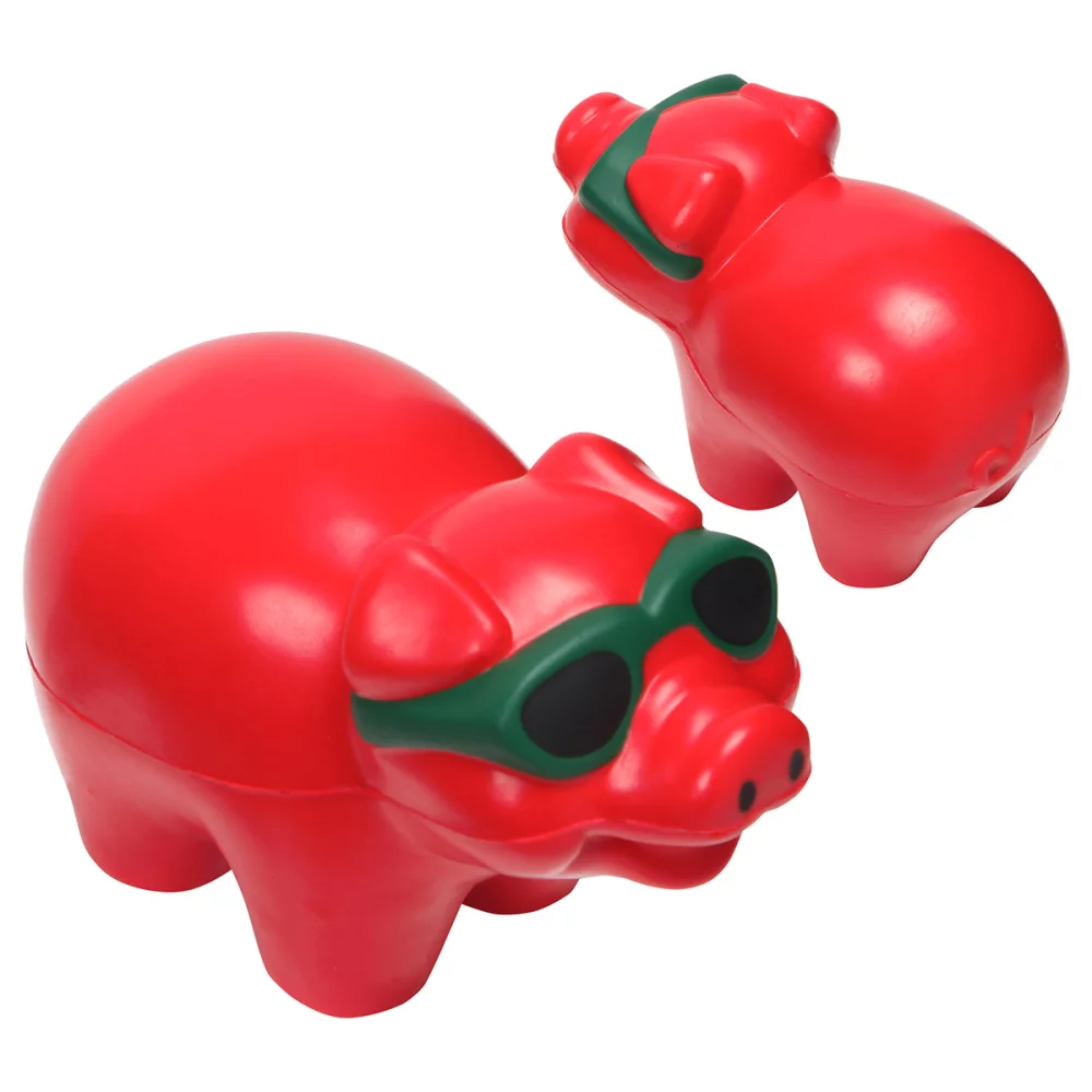 Soulagement du stress du cochon cool