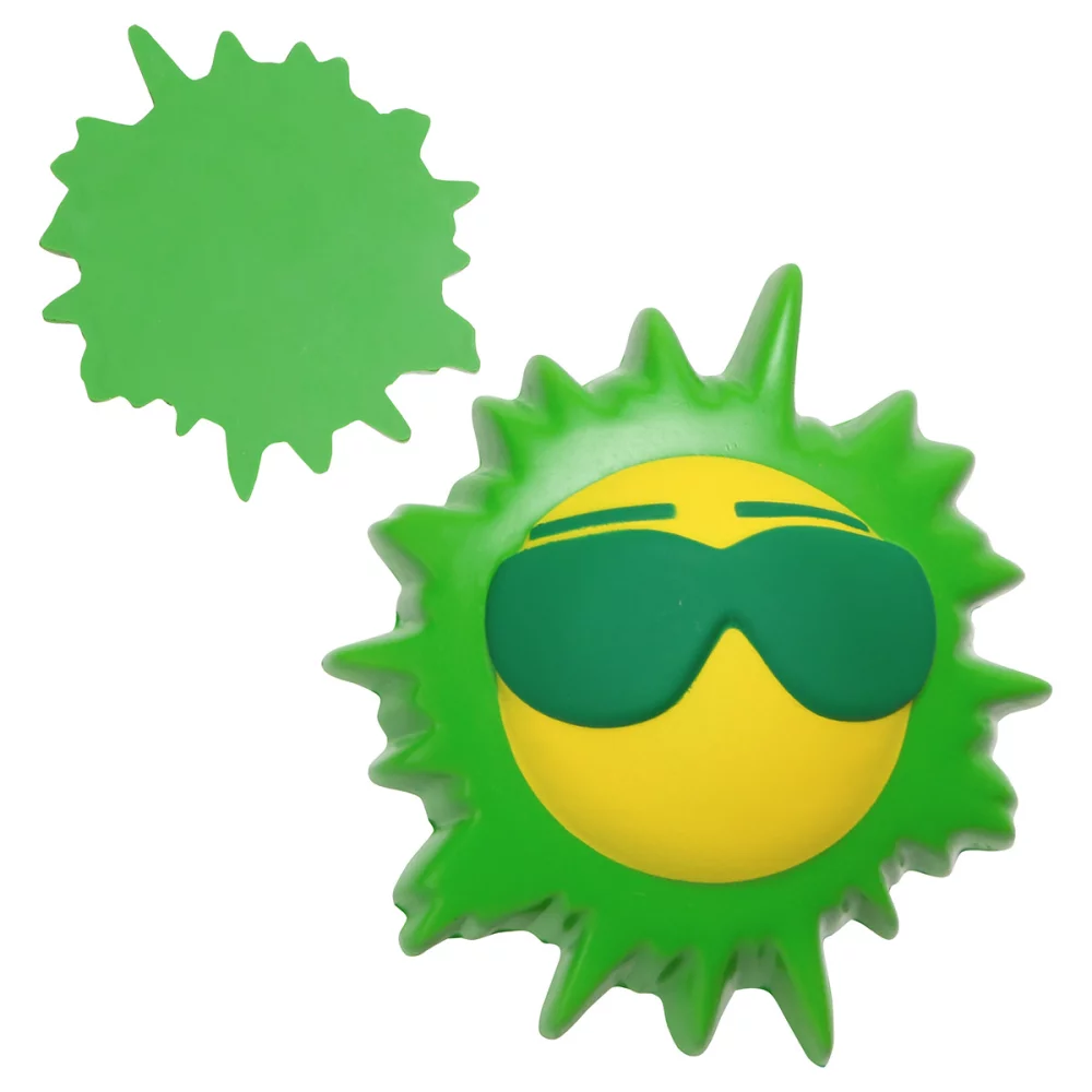 Soulage-stress en forme de soleil cool