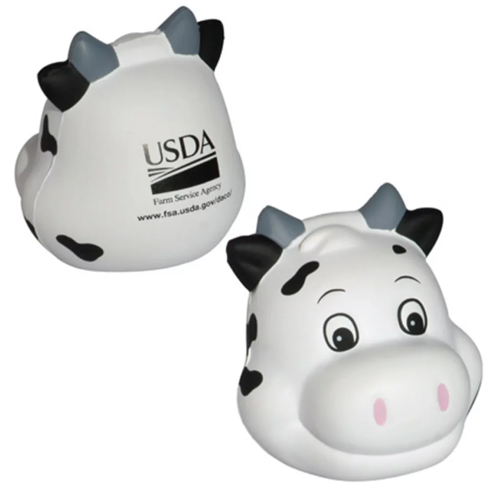 Vache à lait anti-stress visage drôle
