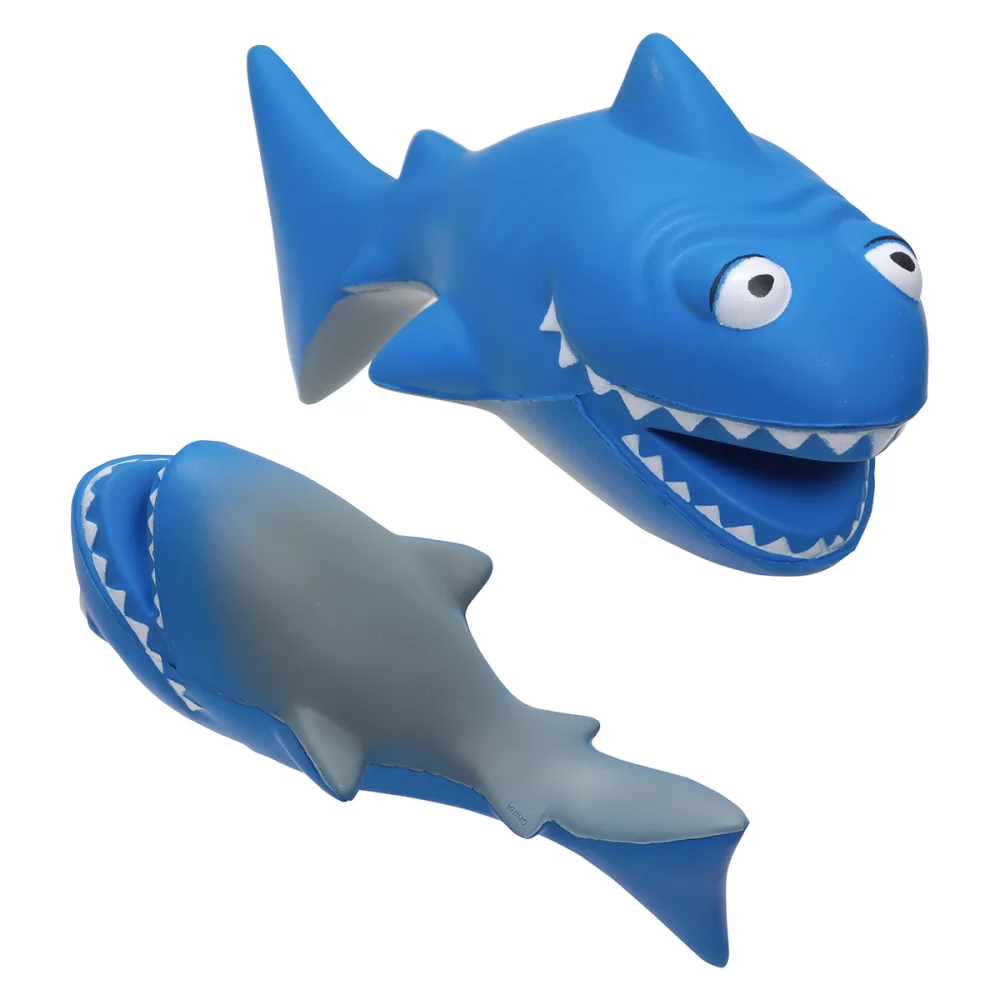 Soulage-stress en forme de requin de dessin animé