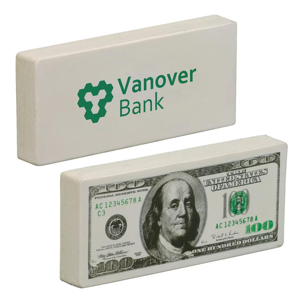Soulageur de stress de billet de 100 $