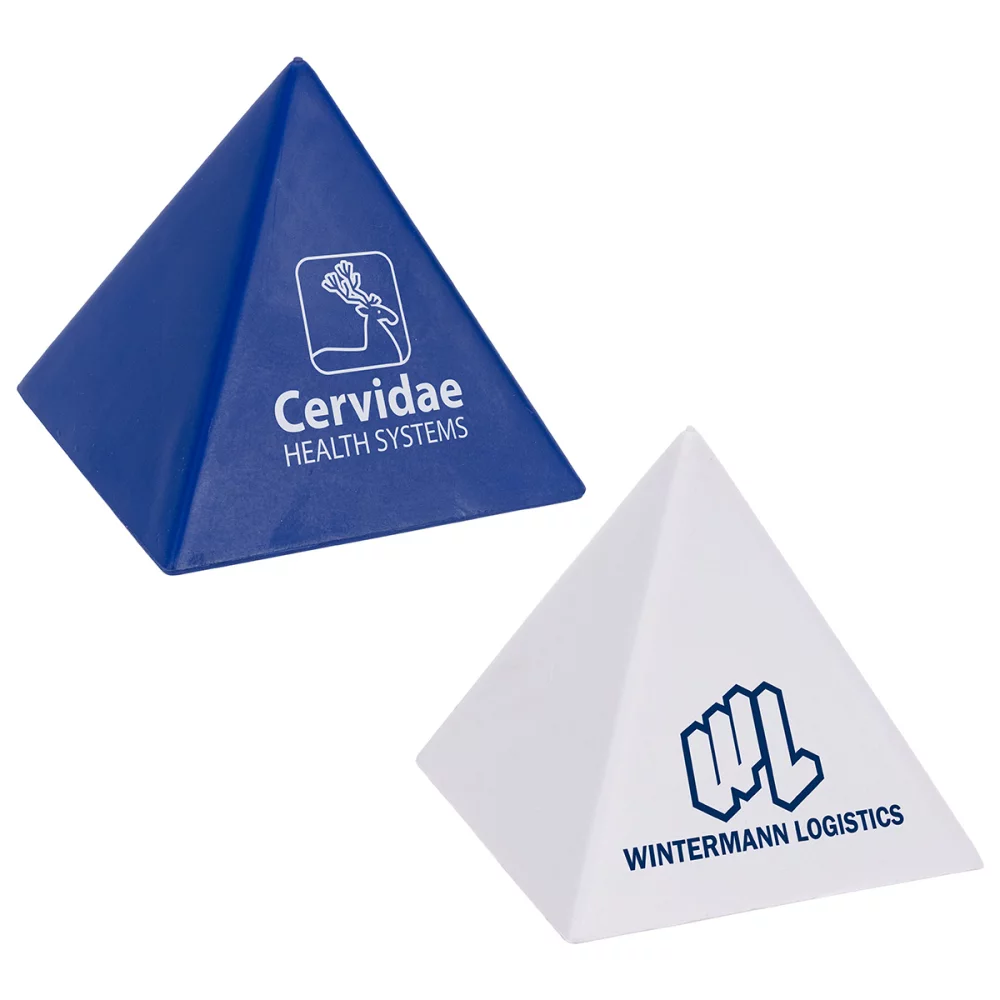Relaxant de stress en forme de pyramide