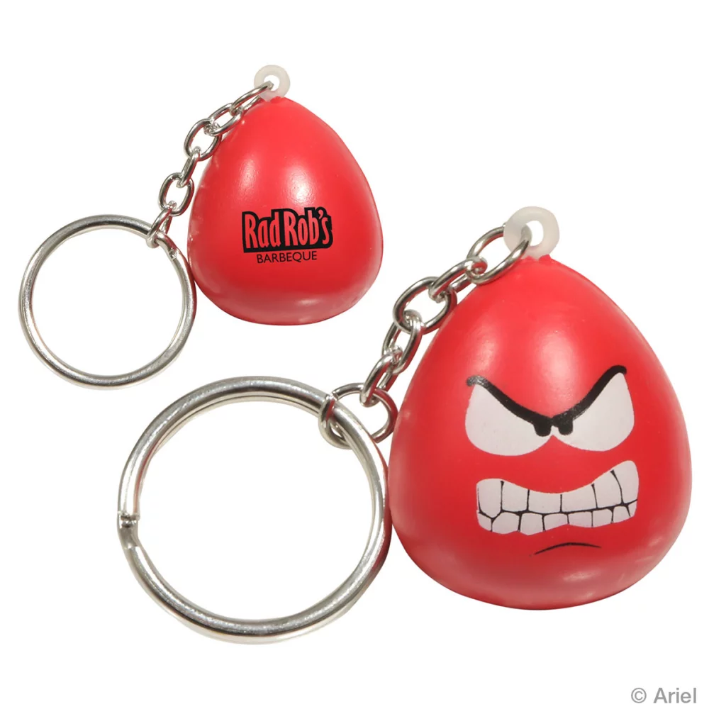 Porte-clés anti-stress Mood Maniac - En colère