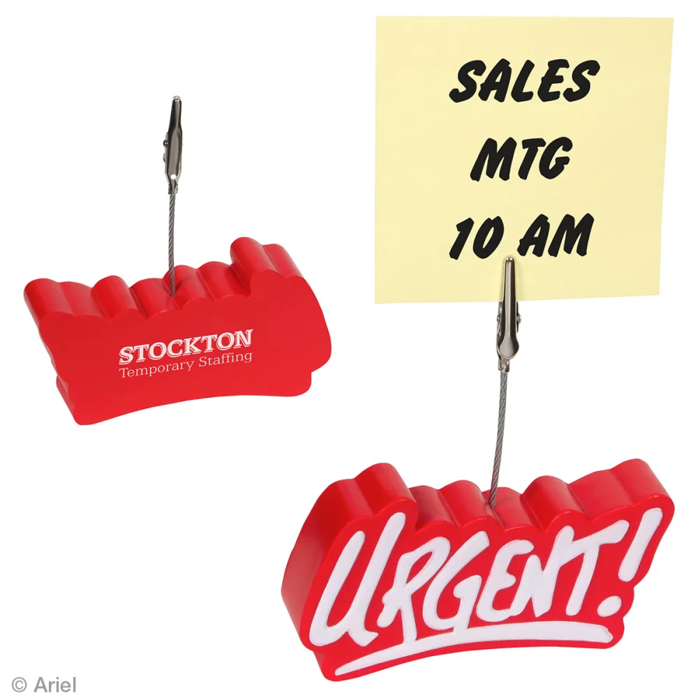 Urgent Stress Reliever Memo Holder