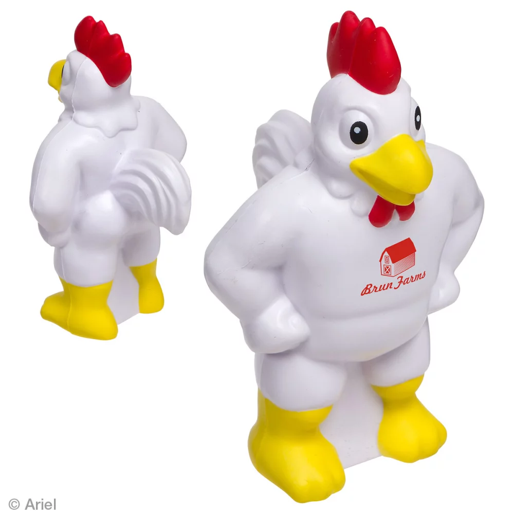 Soulage-stress mascotte de poulet