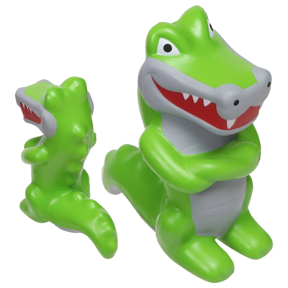 Soulage-stress mascotte crocodile