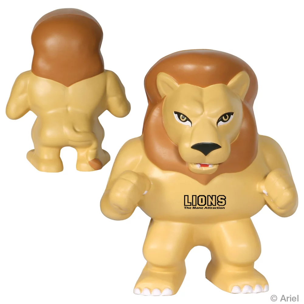 Soulage-stress de mascotte de lion