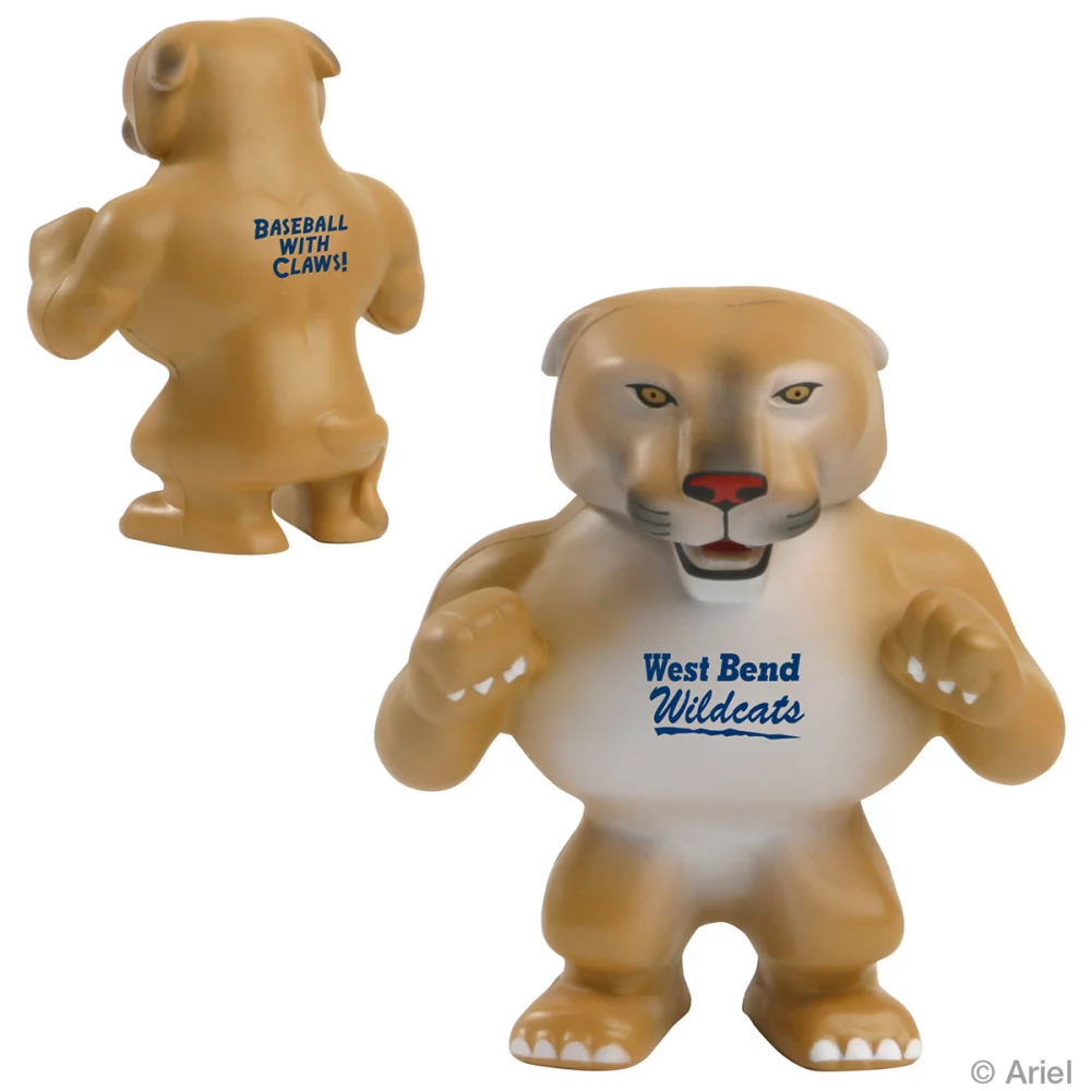 Relaxant anti-stress avec la mascotte du Wildcat-Cougar
