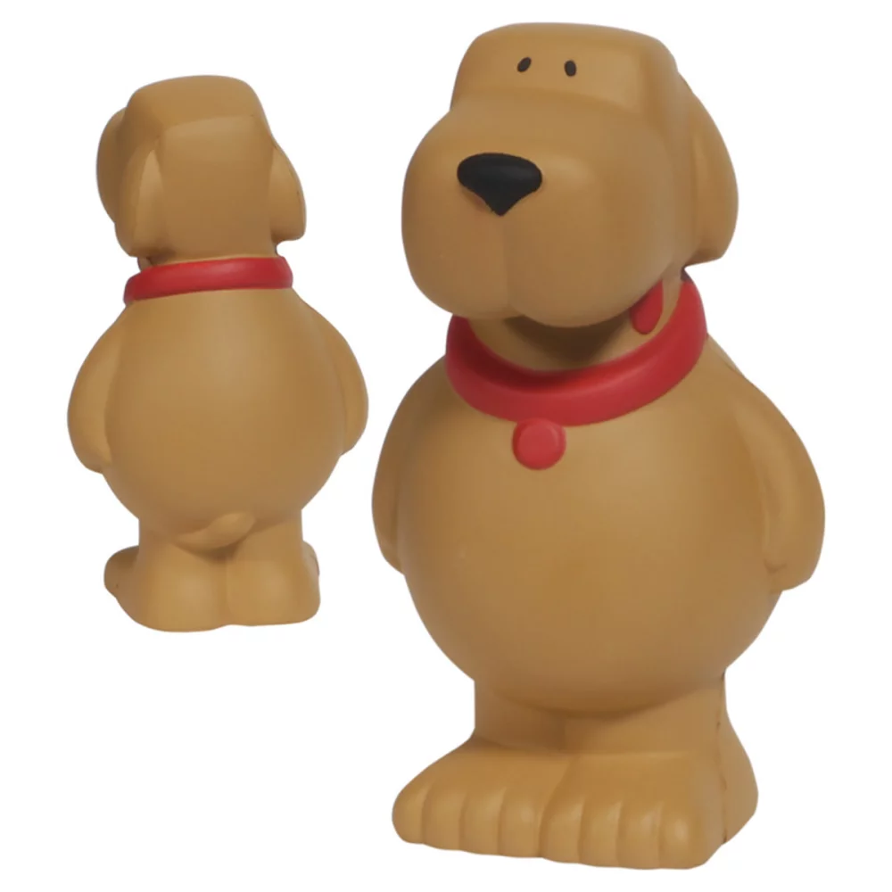 Soulage-stress en forme de chien de dessin animé