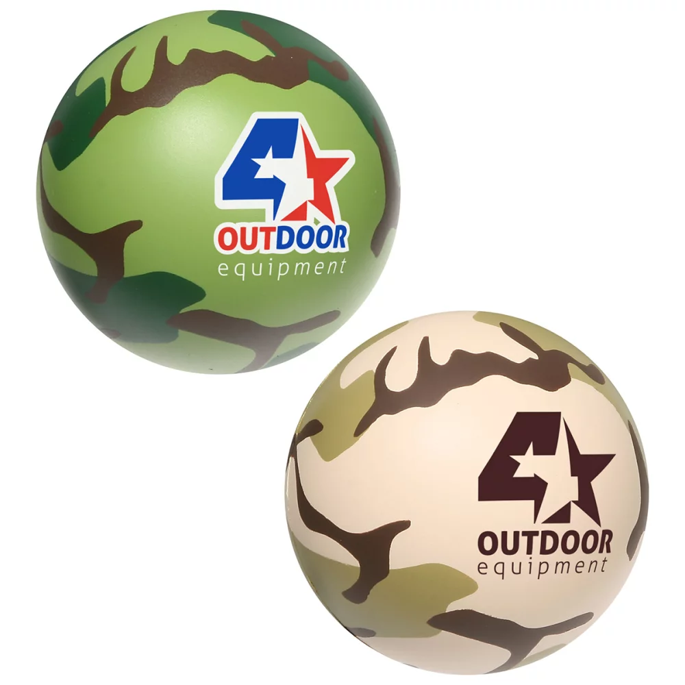 Balle anti-stress camouflage