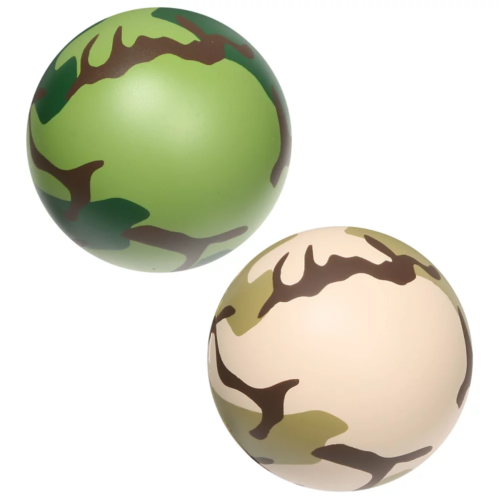 Balle anti-stress camouflage