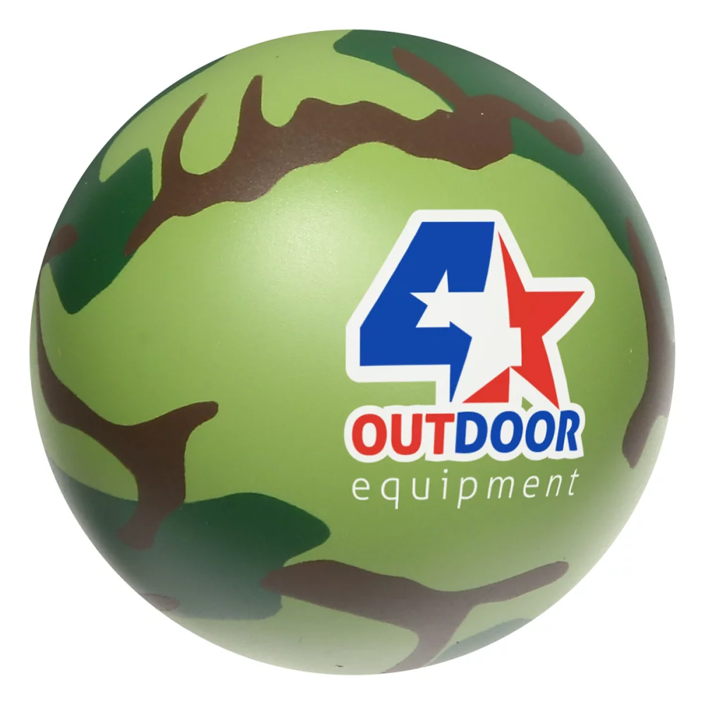 Balle anti-stress camouflage