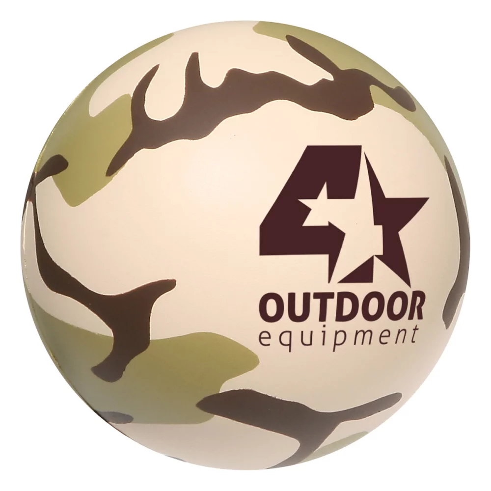 Balle anti-stress camouflage