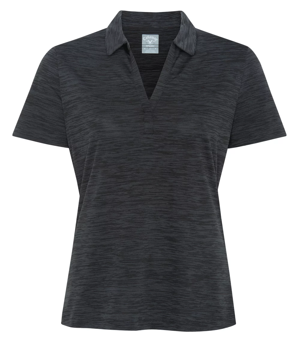 Callaway Broken Stripe Texture Ladies' Polo