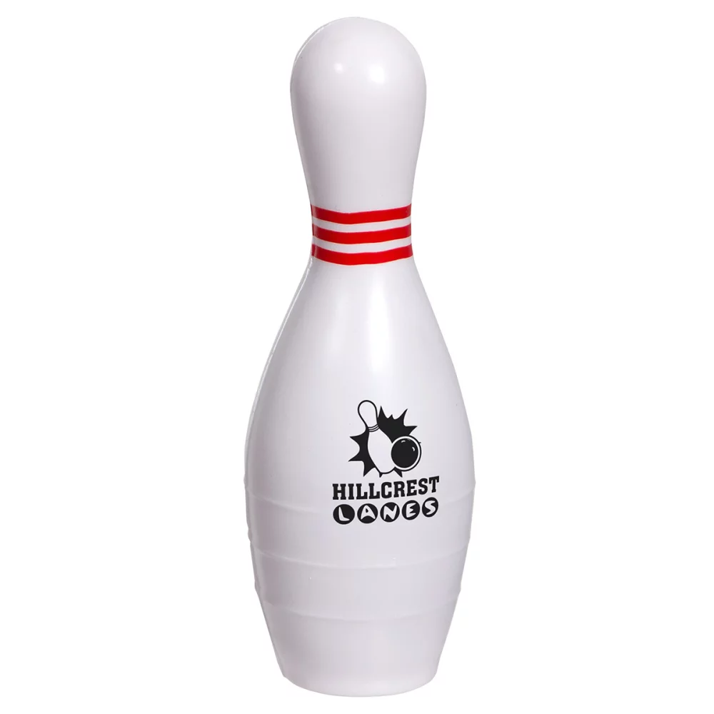 Soulage-stress en forme de quille de bowling