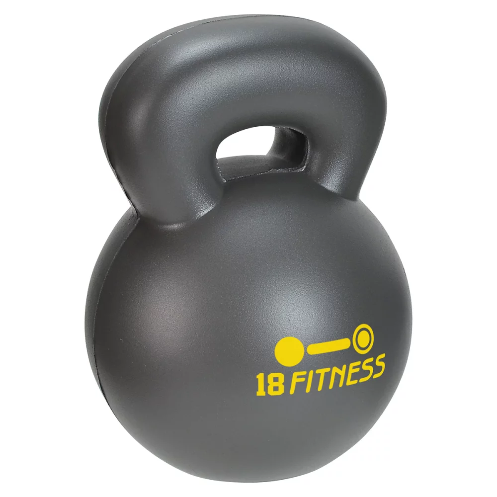 Défouloir de stress avec kettlebell