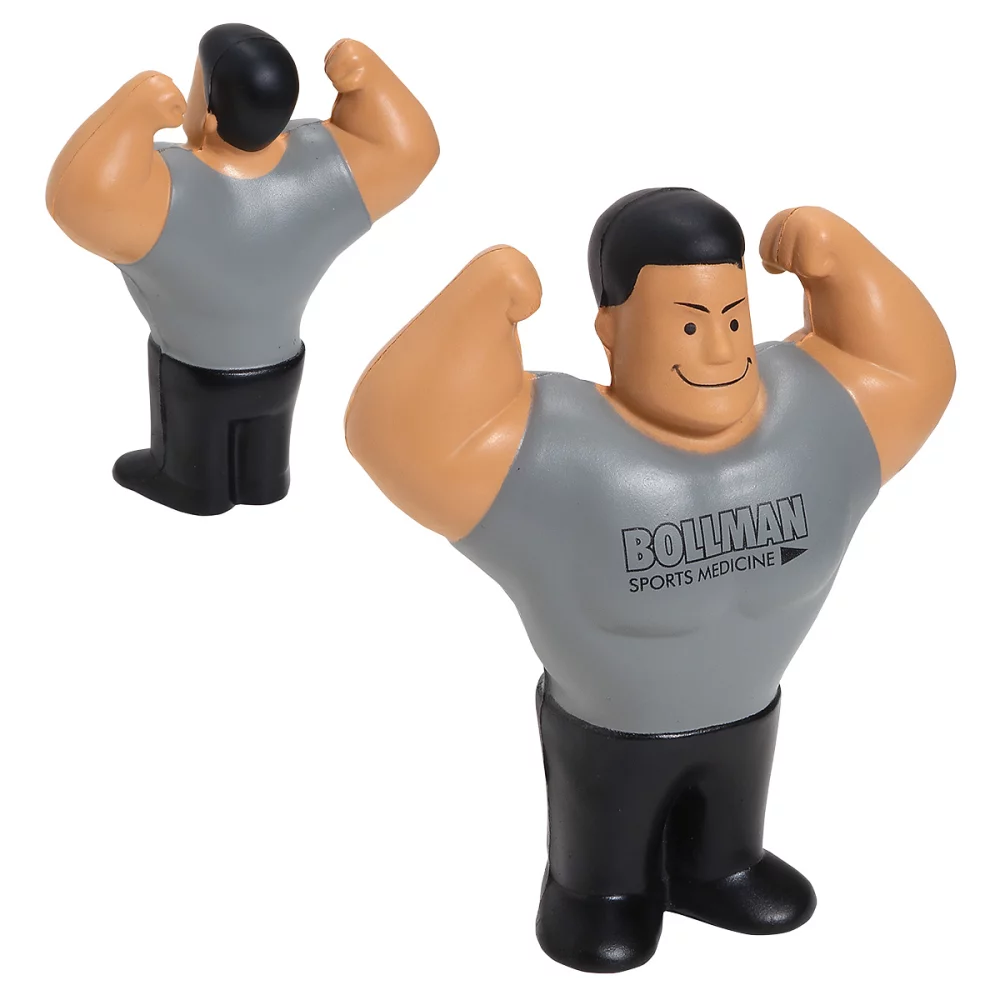 Soulage-stress en forme de muscle homme