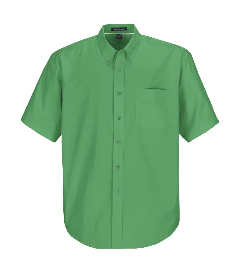 Coal Harbour® Easy Care Blend Short Sleeve Woven Shirt