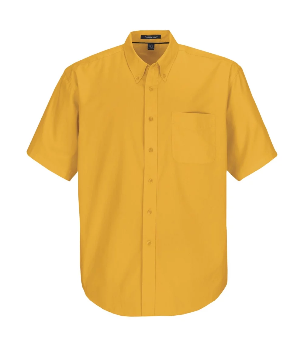 Coal Harbour® Easy Care Blend Short Sleeve Woven Shirt