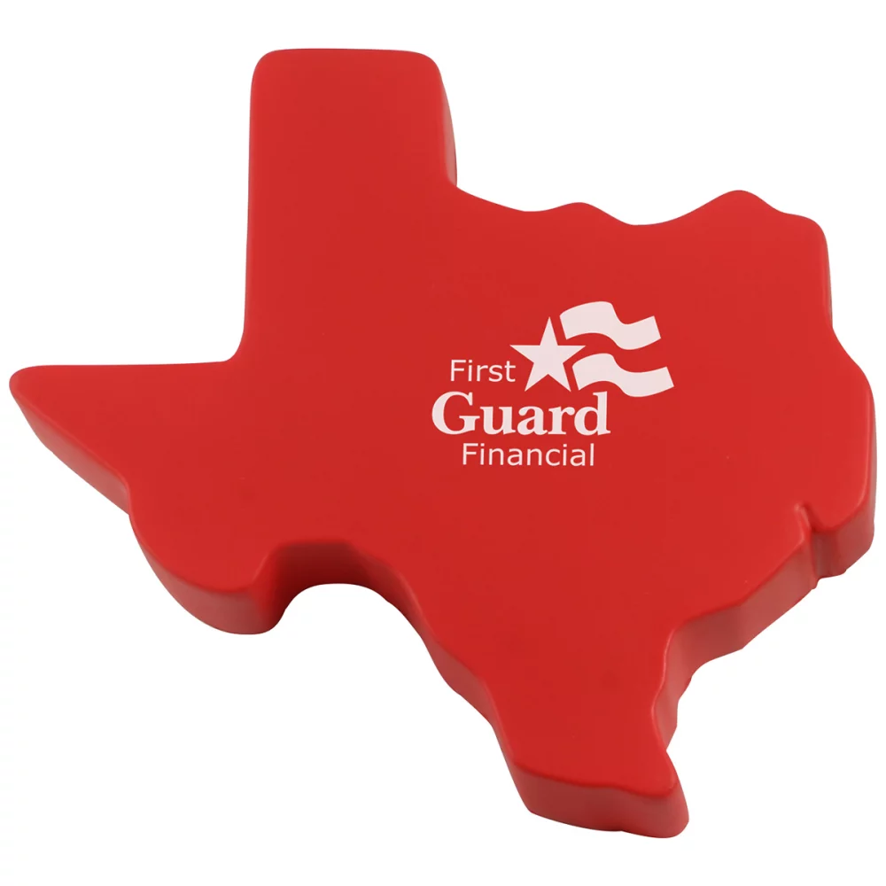 Soulage-stress en forme du Texas