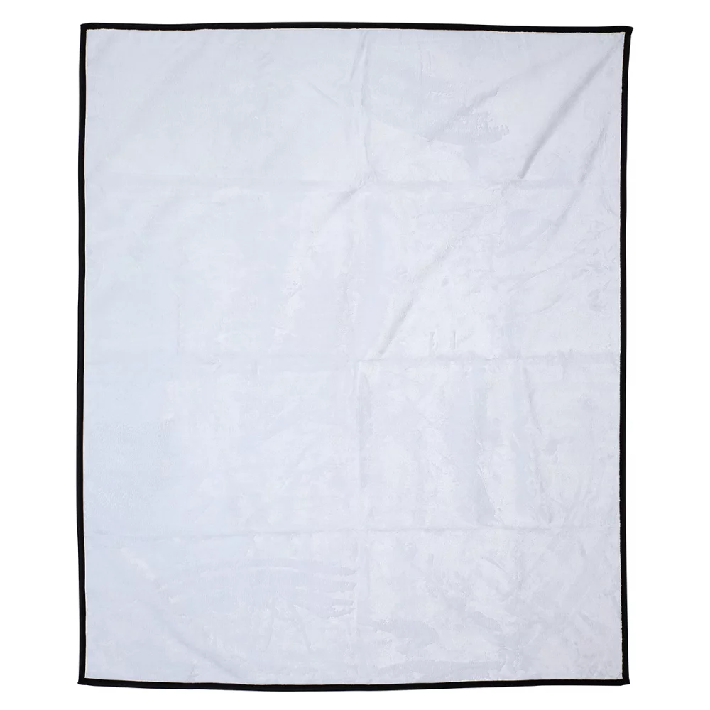 Couverture de pique-nique en micro-peluche avec sangle de transport 50" x 60" 410GSM - couleur pleine