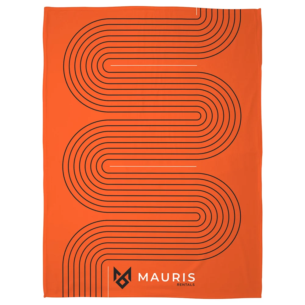 Couverture Silk Touch 50" x 60" en polyester 300GSM - Couleur intégrale