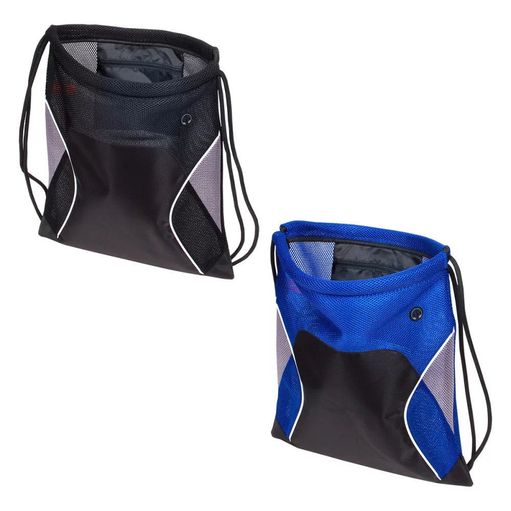 Jumbo Globetrotter Drawstring Bag