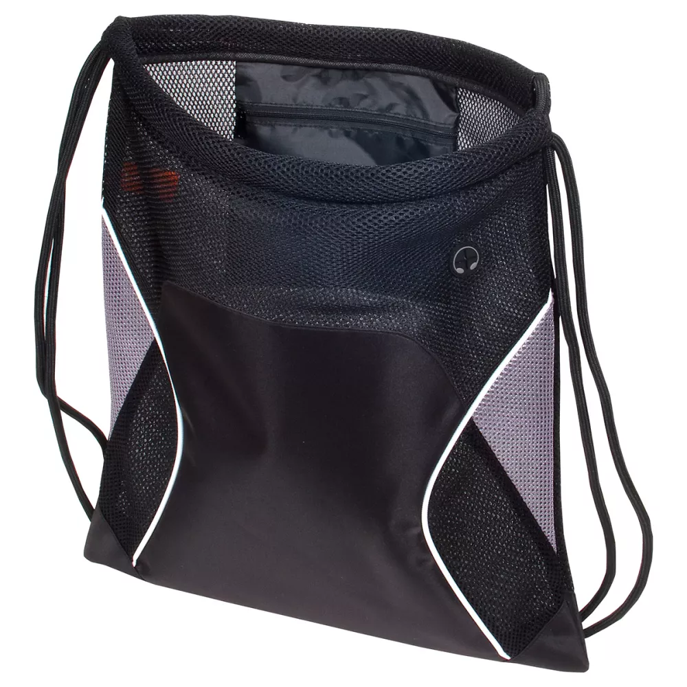 Jumbo Globetrotter Drawstring Bag