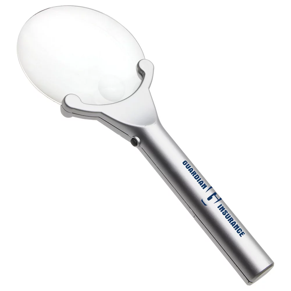 Loupe illuminée cristalline ultra claire