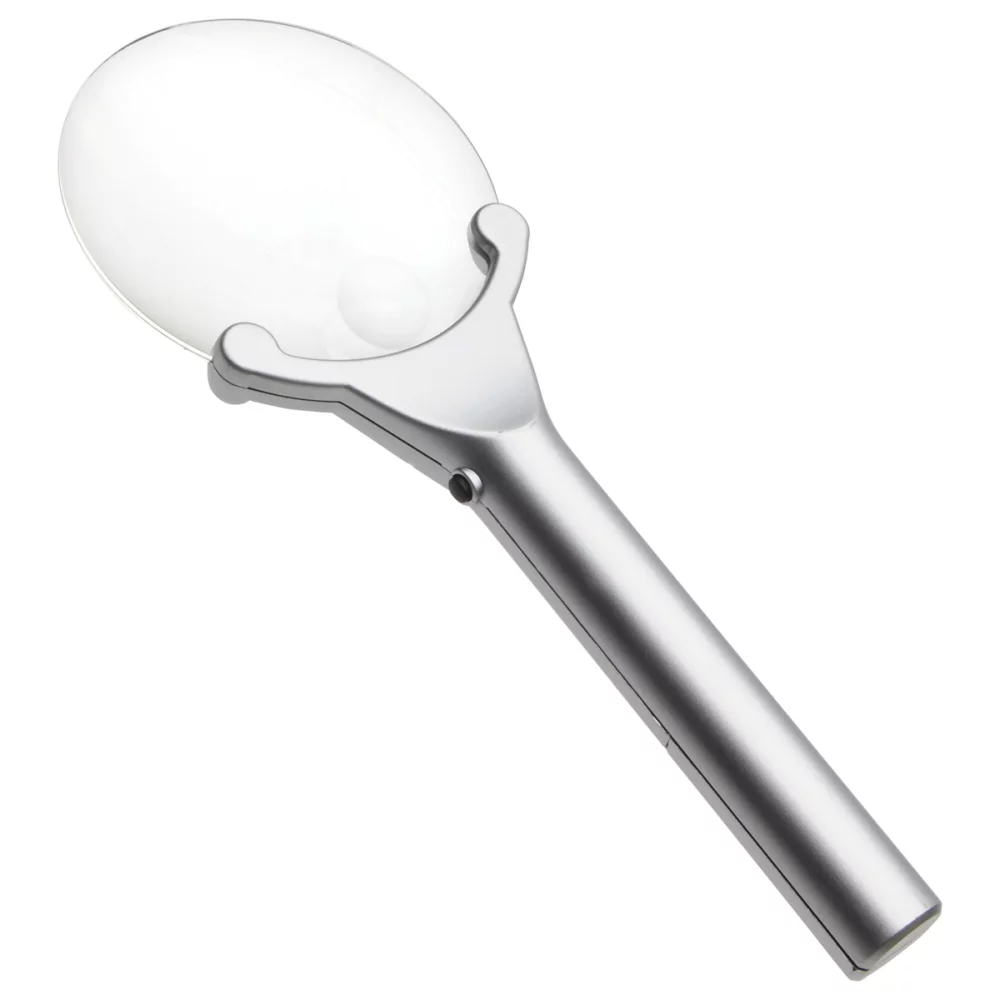 Loupe illuminée cristalline ultra claire
