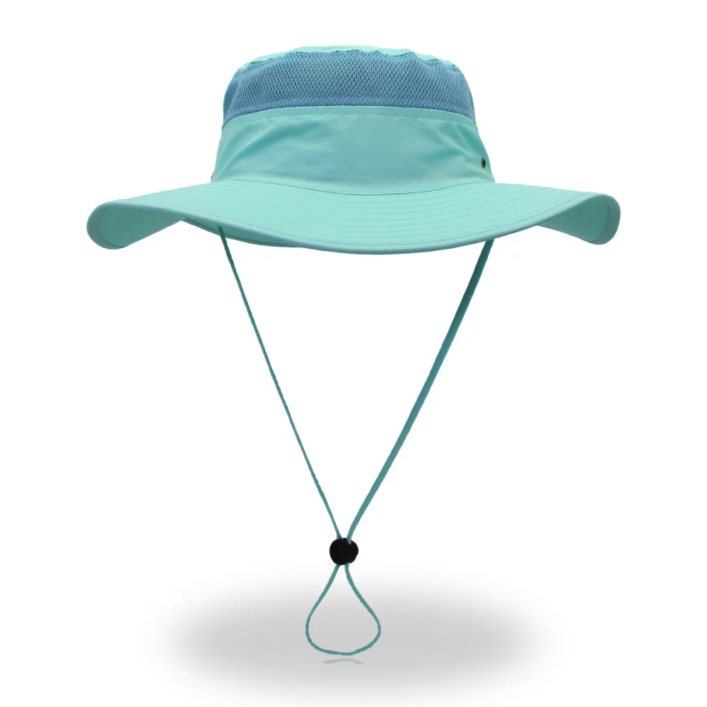 UV Protection Wide Brim Bucket Hat