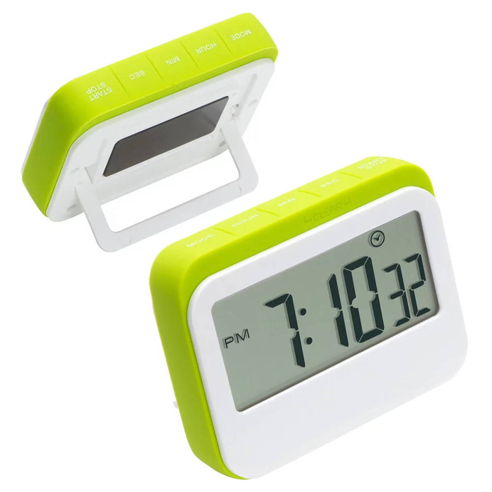 Soft Touch Widescreen Kitchen Timer/Clock