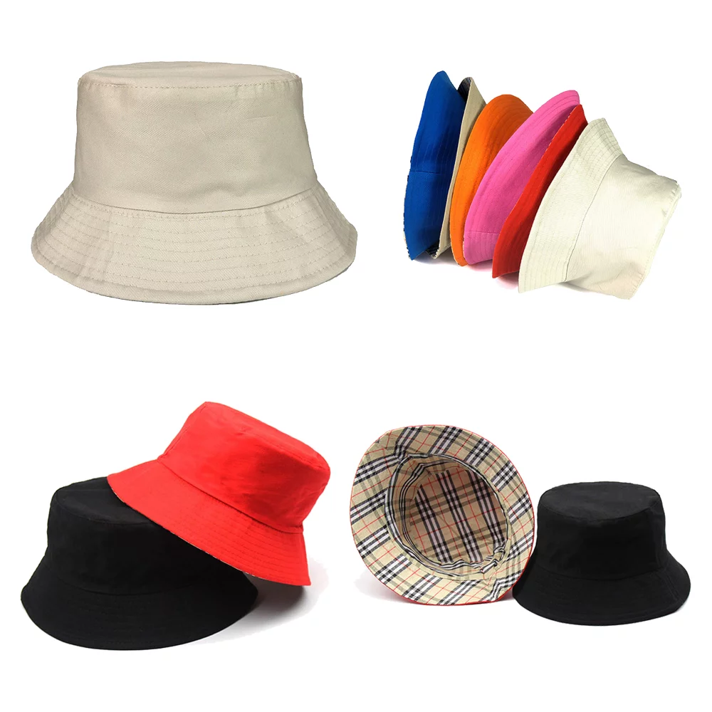 Chapeau de seau léger en coton polyester