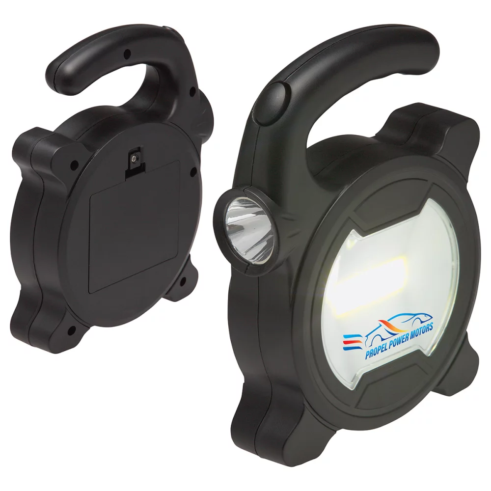 Projecteur de travail à double faisceau COB et LED