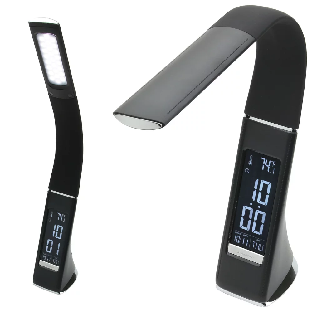 Lampe de bureau exécutive avec affichage multifonction.