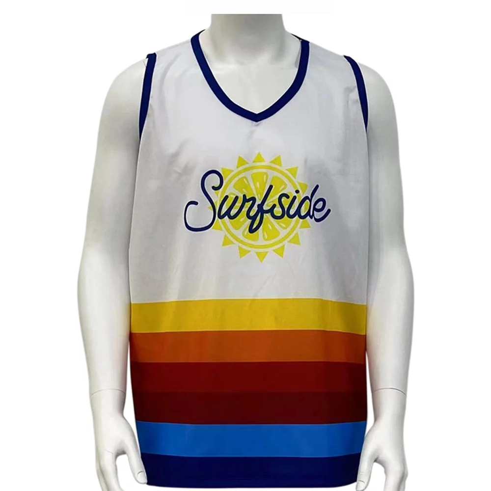 Custom Dye Sublimated Short Sleeve Basketball Jerseys