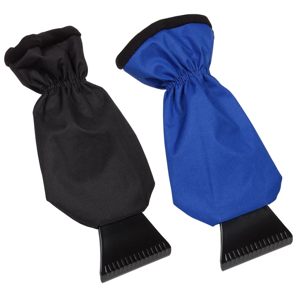 Grattoir à glace avec poignée chauffante