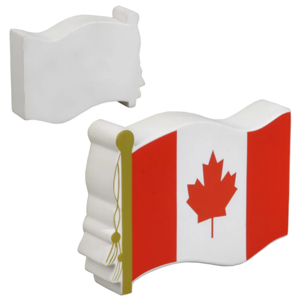 Soulageur de stress du drapeau canadien